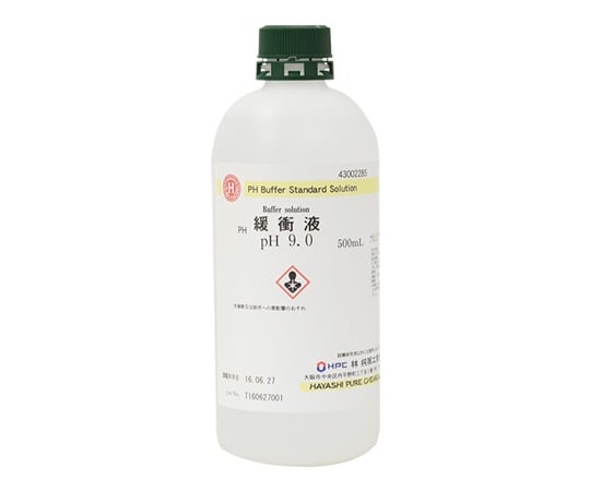 標準緩衝液 pH 9.0 500mL　43002285