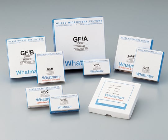 ワットマン2-329-07ガラス繊維円形濾紙ＧＦ／Ａ５．５ｃｍ１００枚入【1箱(100枚入)】(as1-2-329-07)