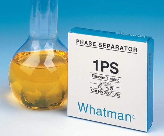 ワットマン2-334-06液相分離濾紙１ＰＳφ１８５ｍｍ１００枚入【1箱(100枚入)】(as1-2-334-06)