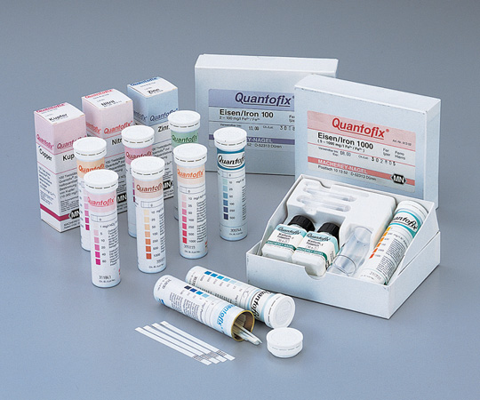 半定量イオン試験紙 QUANTOFIXR 亜硝酸・pH 100枚入
