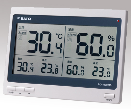 デジタル温湿度計 校正証明書付　PC-5400TRH