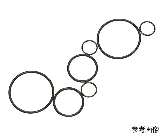 2-354-14 フッ素ゴムOリング（フロロプラス（TM）） P-18 【AXEL