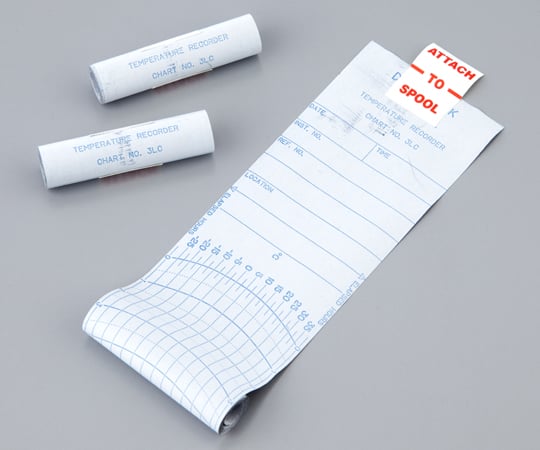 温度記録計（チャート紙タイプ）用記録紙 1袋（24本入） 18108