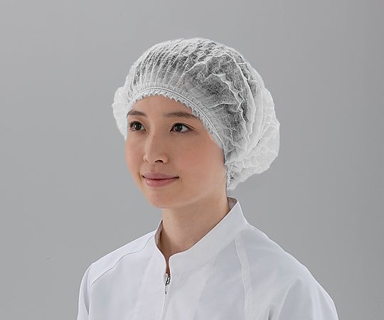 【期間限定特価】 取扱を終了した商品です］折りたたみキャップ ホワイト 100枚入 水着・ラッシュガード