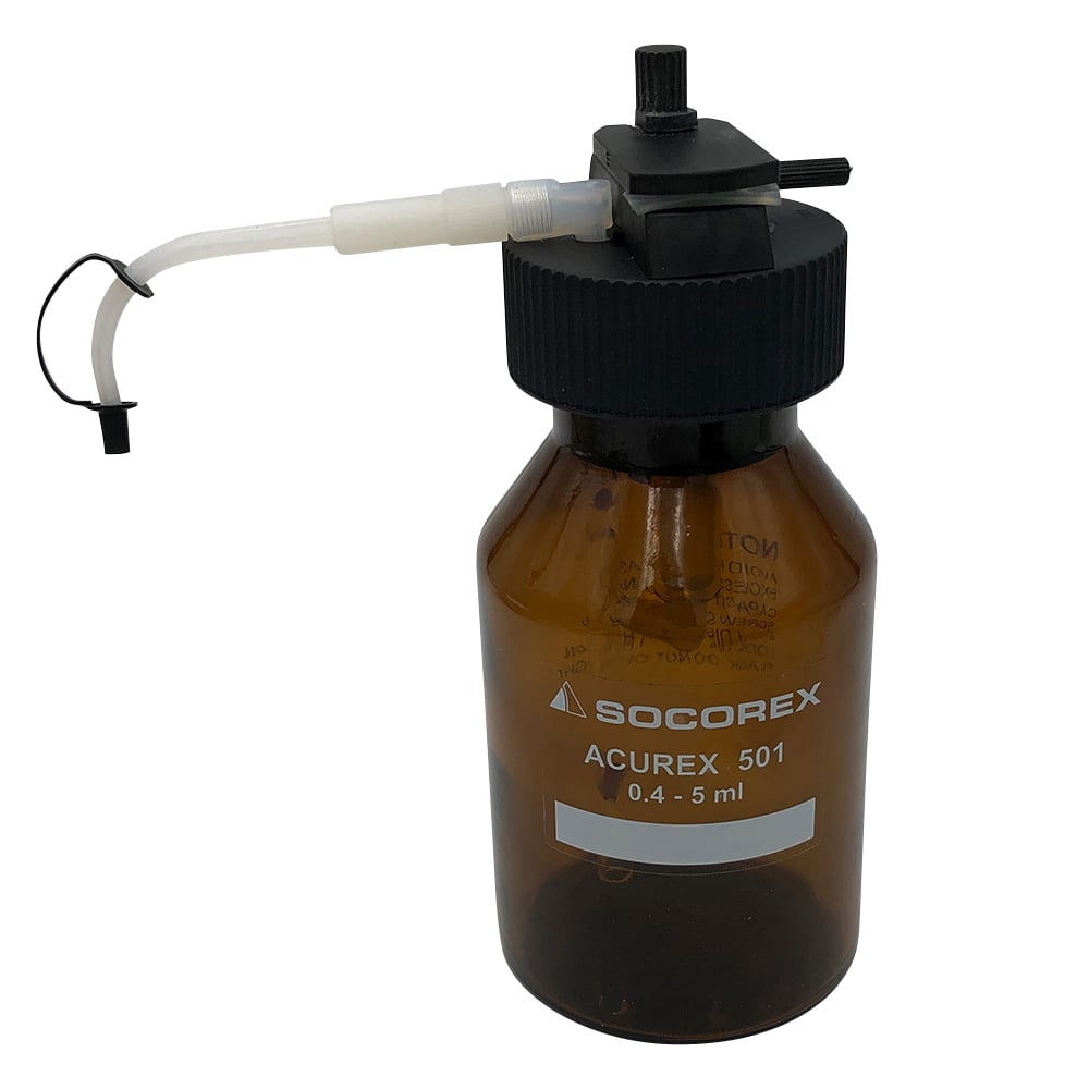 アキュレックスディスペンサー SOCOREX 分注量0.4～5mL JCSS校正証明書付