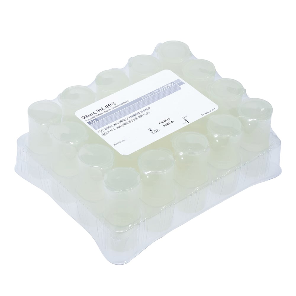滅菌希釈水 9mL 1箱（20本×20袋入） D9 PBS