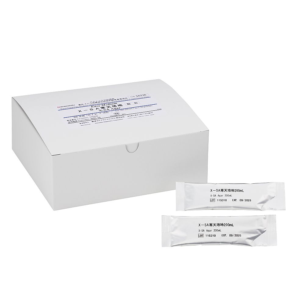 発色酵素基質培地用粉末培地（X-SA寒天培地） 1箱（1個×30袋入） 56230