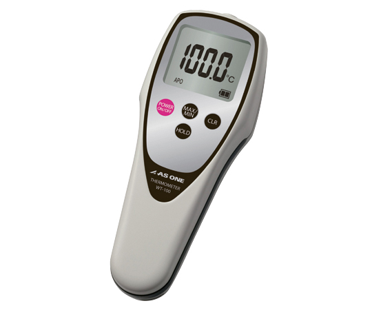 2-3799-02-20 防水デジタル温度計 HACCPアラート機能付 校正証明書付
