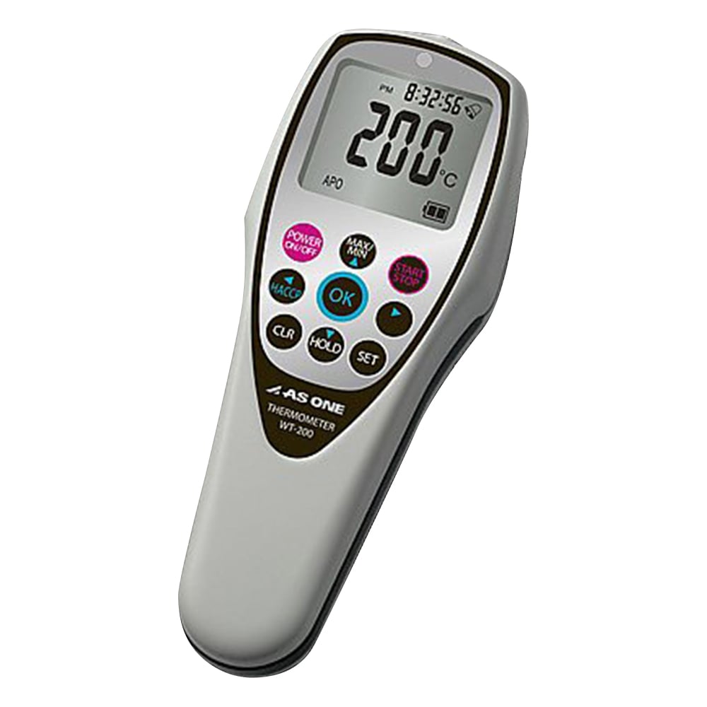 2-3799-02 防水デジタル温度計 HACCPアラート機能付 WT-200 【AXEL】 アズワン