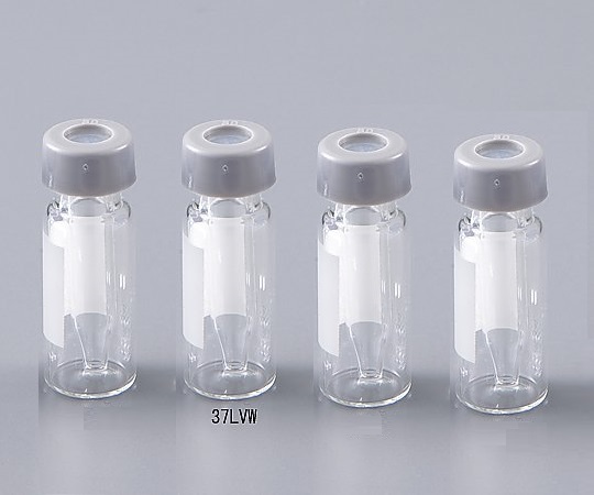 ThermoFisherScientific2-3857-04質量分析用バイアル(350μL)透明フューズドインサート(灰色キャップ)【1箱(100本入)】(as1-2-3857-04)