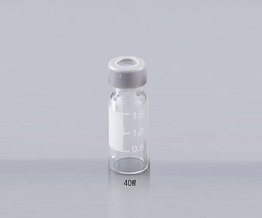 ThermoFisherScientific2-3857-14質量分析用バイアル(2mL)シラン化処理ラベル付き透明(灰色キャップ)【1箱(100本入)】(as1-2-3857-14)