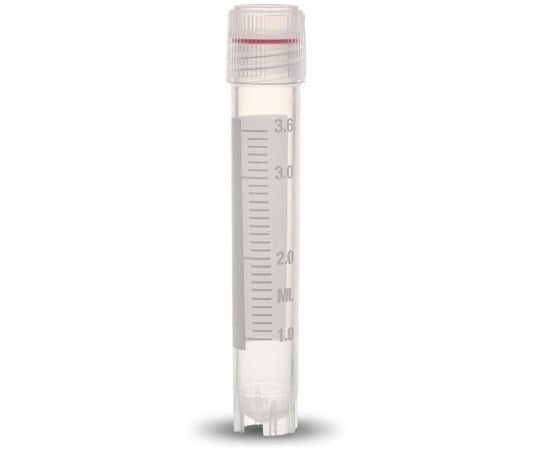 【滅菌】Simport2-3881-25クライオバイアルT308-4AOリングシールタイプ4ml外ネジ・自立型【1箱(100個×10袋入)】(as1-2-3881-25)