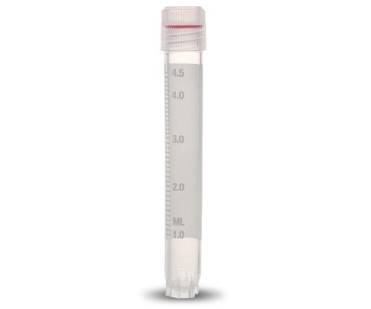 【滅菌】Simport2-3881-26クライオバイアルT308-5AOリングシールタイプ5ml外ネジ・自立型【1箱(100個×10袋入)】(as1-2-3881-26)