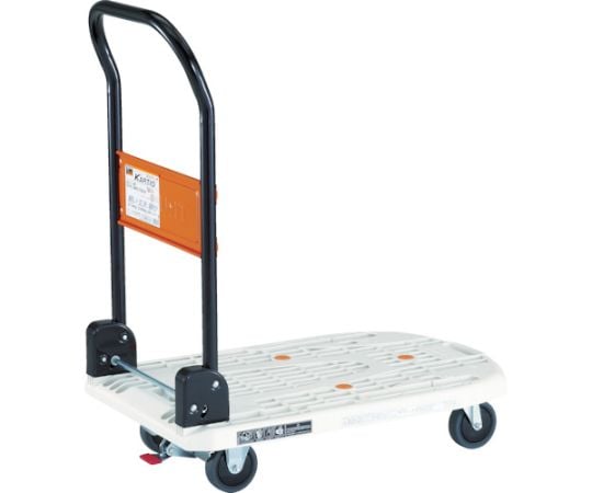 トラスコ中山2-3955-01軽量樹脂運搬車MPK-720-W-SS【1台】(as1-2-3955-01)