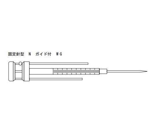 マイクロシリンジ(700シリーズ)　701NWG　10μL　4015-11101