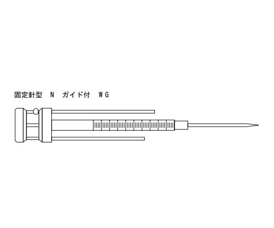 マイクロシリンジ(700シリーズ)　702NWG　25μL　4015-11102