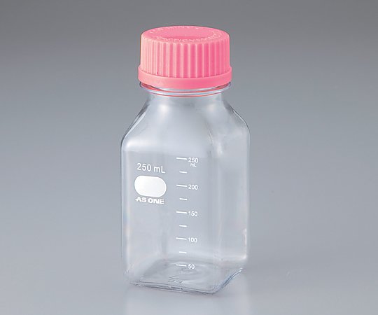 2-4130-02 ビオラモポリカーボネイト角型ボトル 250mL