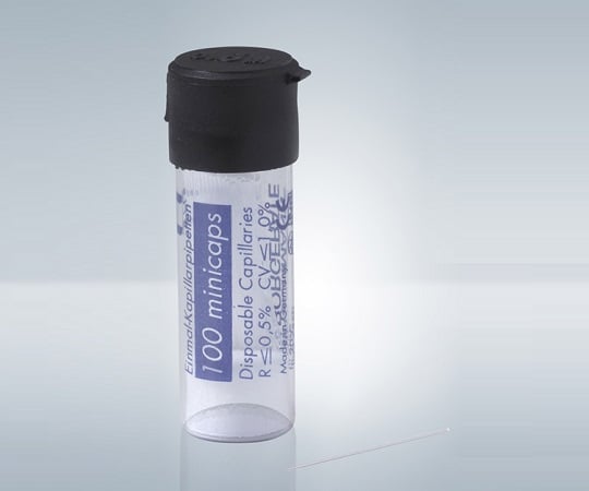 アズワン2-453-01ＥＭマイスターミニキャップス（Ｒ）０．５μＬ１００本入【1箱(100本入)】(as1-2-453-01)