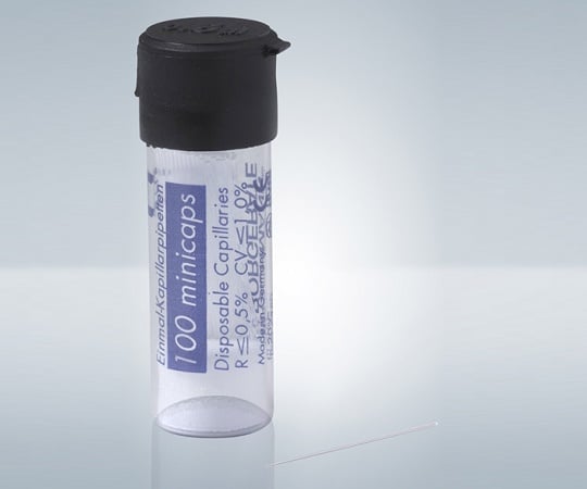 アズワン2-453-13ＥＭマイスターミニキャップス（Ｒ）１００μＬ１００本入【1箱(100本入)】(as1-2-453-13)