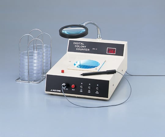 アズワン2-456-01コロニーカウンターＤＣ－３型２５０×３４０×２００ｍｍ【1個】(as1-2-456-01)