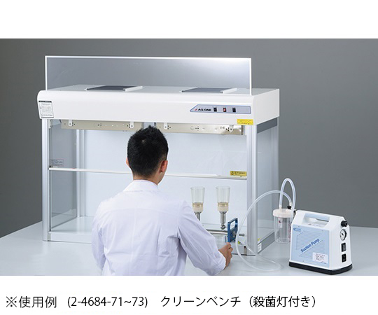 2-4684-72-60 クリーンベンチ（殺菌灯付き） レンタル5日 CT