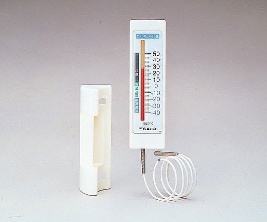 【校正対応】アズワン2-4708-01-20　冷蔵庫用温度計　1針　校正証明書付 0571 1716-00