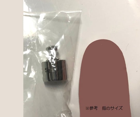 2-496-12 円筒分銅 M1CSB-5GA 5g