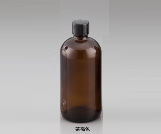 アズワン2-4961-02セーフティボトル茶褐色・遮光タイプ４５０ｍL【1本】(as1-2-4961-02)
