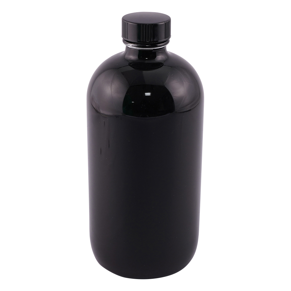セーフティボトル 黒･完全遮光タイプ 450mL　Q119X-012B