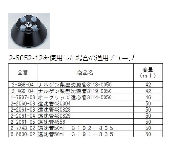 2-5052-01 遠心機 本体 ローター無 0～5500rpm CN-1050