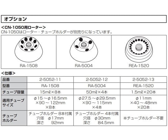 遠心機　本体　ローター無　0～5500rpm　CN-1050