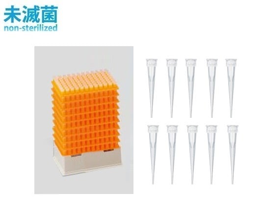 アズワン2-5063-14フレンドチップ0.1～10μL９６本／トレイ×１０トレイ【1セット(96本×10トレイ入)】(as1-2-5063-14)