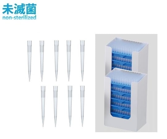 アズワン2-5063-16フレンドチップ100～1000μL９６本／トレイ×１０トレイ【1セット(96本×10トレイ入)】(as1-2-5063-16)