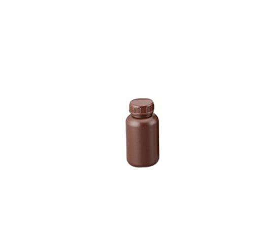 2-5077-02 広口瓶 250mL HDPE製・遮光