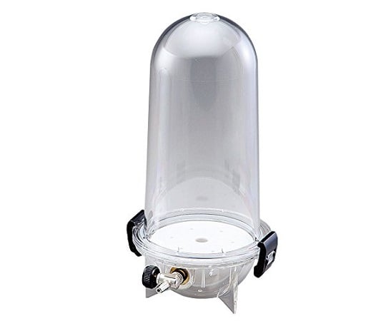 アズワン2-5090-03小型真空ポットバルブ付φ186×304mm【1個】(as1-2-5090-03)