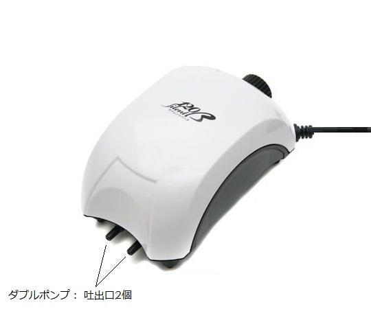 2-5114-02エアーポンプ（サイレント）吐出型β－１２０【1台】(as1-2-5114-02)