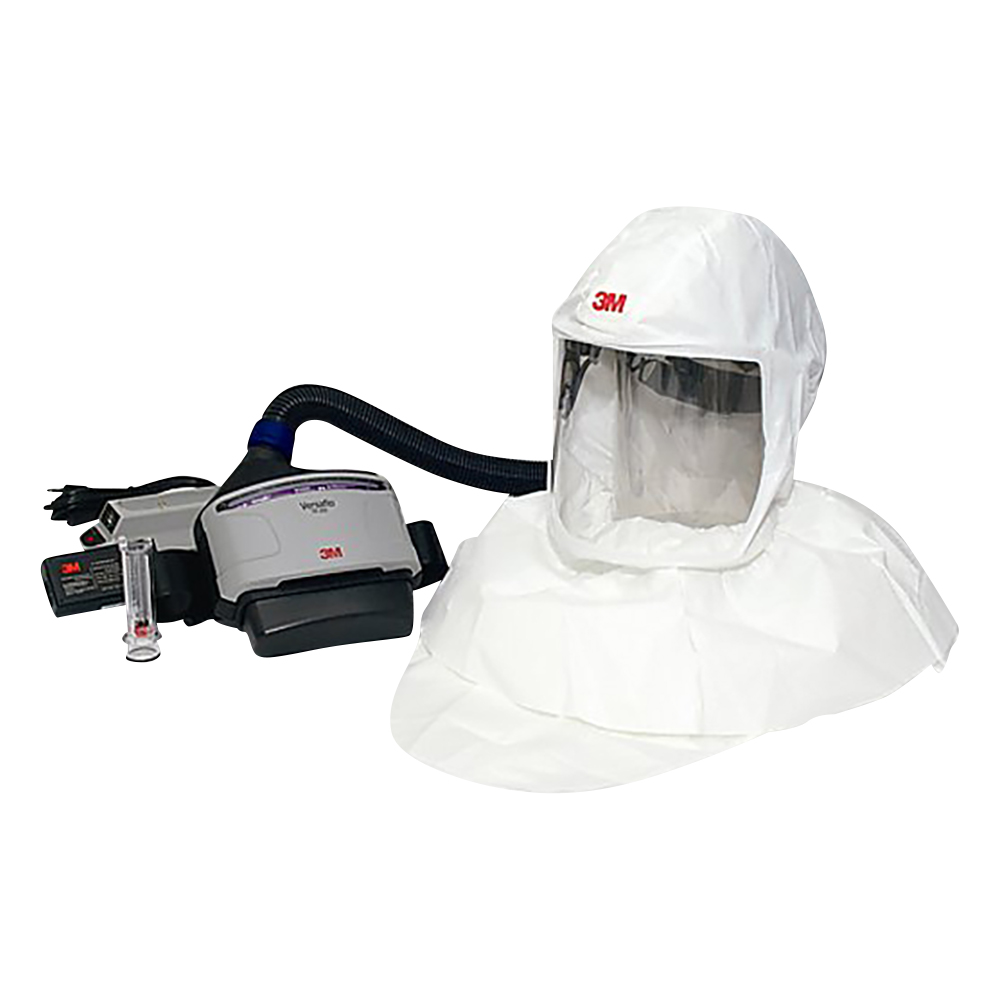 米軍実物 放出品 バーサフロー 防護マスク 保護具 電動ファン式