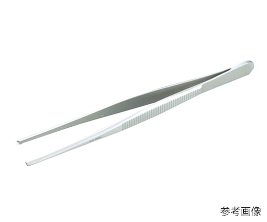 2-528-12 有鈎ピンセット 直型150mm No.2 【AXEL】 アズワン
