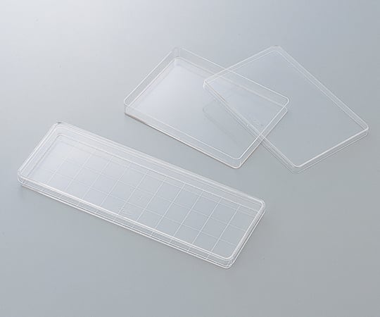 【滅菌】2-5316-01角型透明ディッシュ２３５×８５ｍｍ１０枚×１０袋入【1箱(10枚×10袋入)】(as1-2-5316-01)