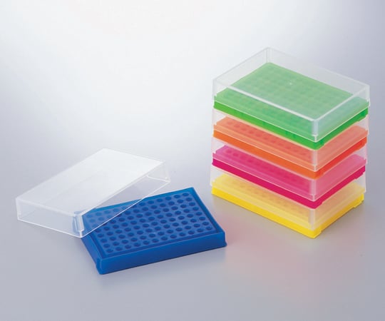 ThermoFisherScientific2-5350-04９６ウェルプレパレーションラック９６本蛍光ピンク５個入り【1袋(5個入)】(as1-2-5350-04)