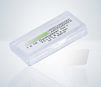 2-5390-11 カウンティング・チェンバー用血球計算盤 カバーグラス 8000121