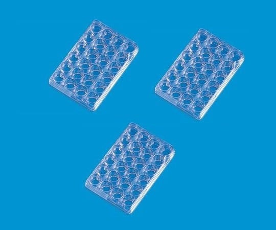 【滅菌】ThermoFisherScientific2-5464-04マルチディッシュ丸型（24ウェル）【1箱(1枚×75袋入)】(as1-2-5464-04)