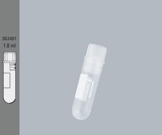 【滅菌】ThermoFisherScientific2-5479-05クライオチューブ（インナーキャップ）４８×φ１２．５５００本【1箱(50本×10袋入)】(as1-2-5479-05)