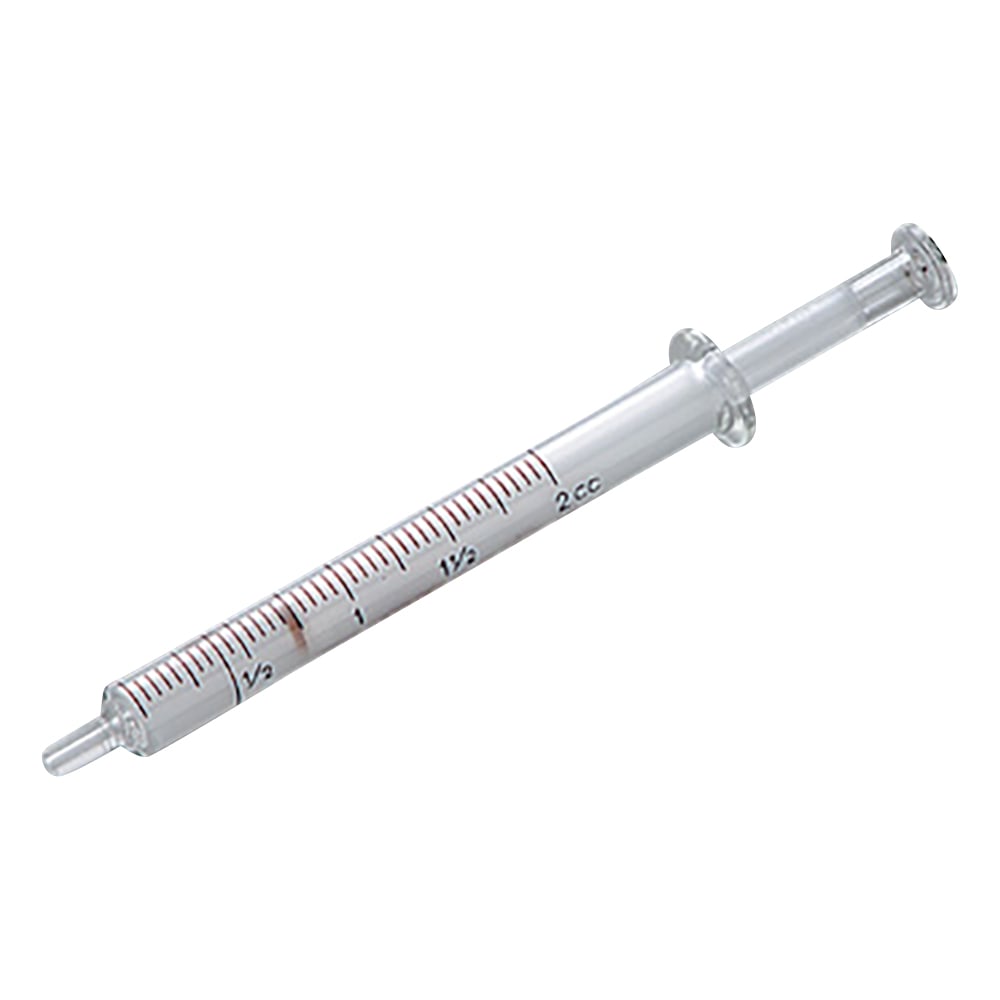 2-5634-01 VAN白硬質注射筒（ツベル用） 0.25mL 00211012 【AXEL