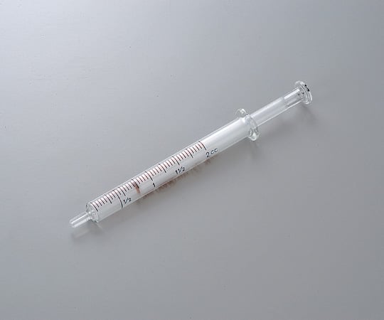 2-5634-03 VAN白硬質注射筒（ツベル用） 1mL 02563403