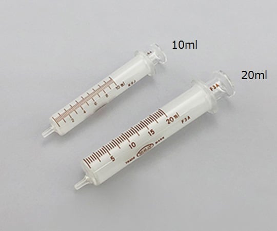 白硬注射筒　ガラス先　2mL　00200214