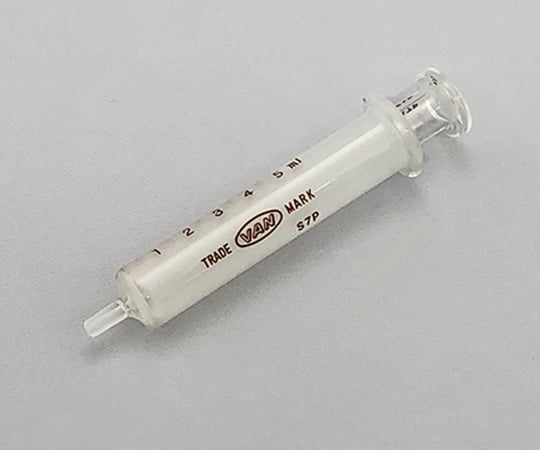 白硬注射筒　ガラス先　5mL　00200414