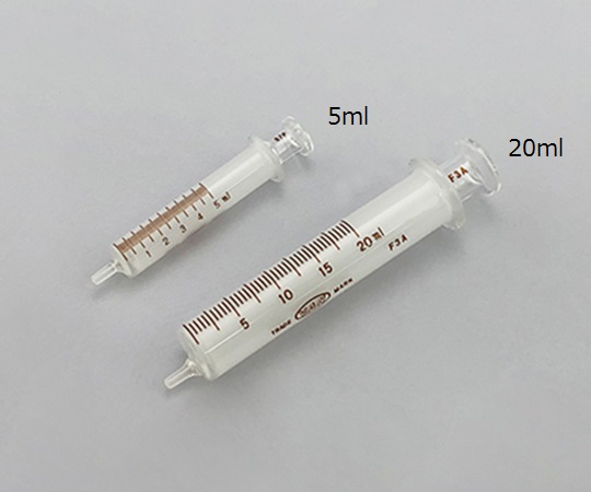 白硬注射筒　ガラス先　200mL　01000021