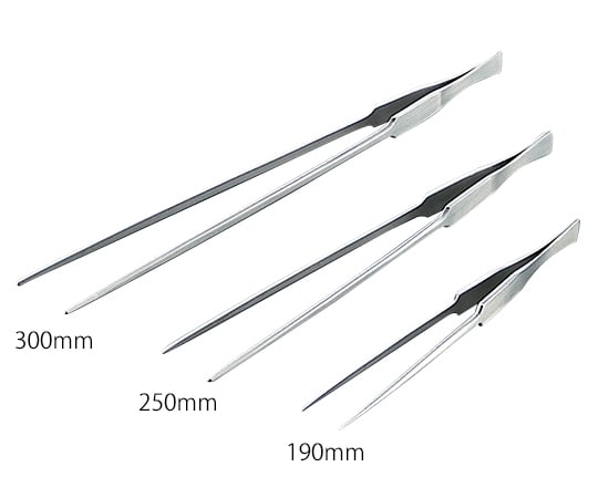 【クラスⅠ】2-5660-12技工ピンセット２５ｃｍ【1本】(as1-2-5660-12)