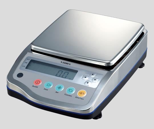 【校正対応】新光電子（ViBRA）2-580-15防塵・防水高精度電子天びん6200g最小0.01g(IP65規格適合)【1個】(as1-2-580-15)